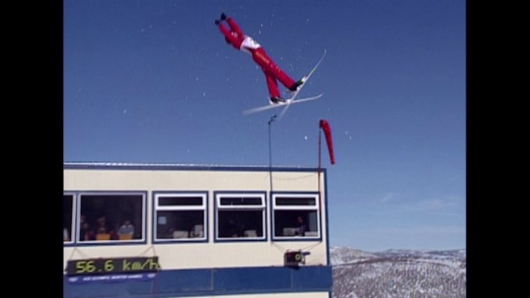 Screen capture from 100 Years of Olympic Films