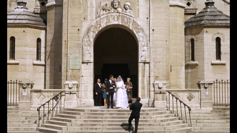 Screen capture from The Bride Wore Black