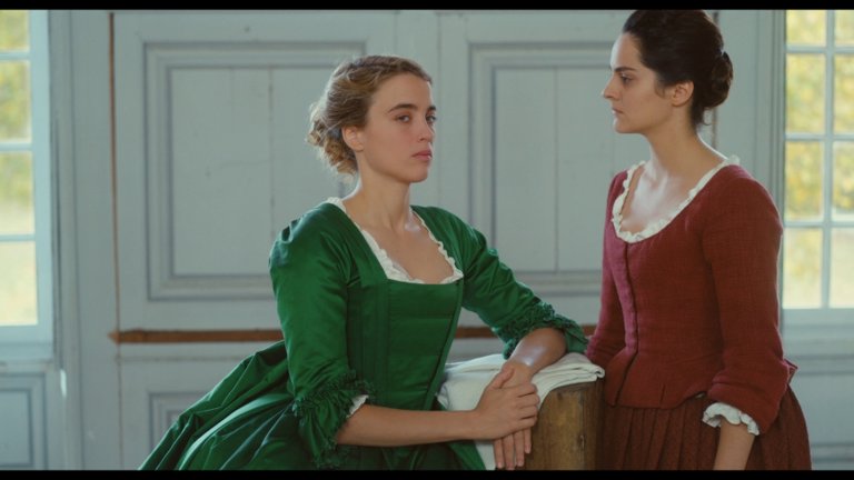 Screen capture from Portrait of a Lady on Fire