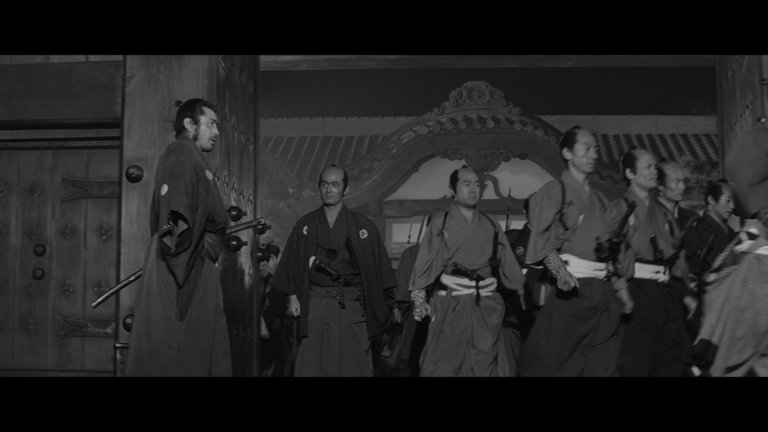 Screen capture from Sanjuro