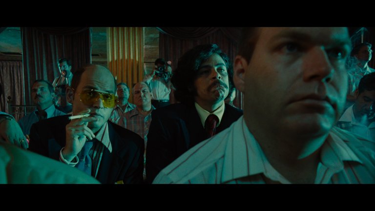 Screen capture from Fear and Loathing in Las Vegas