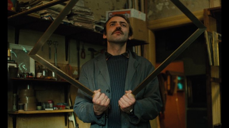 Screen capture from The American Friend