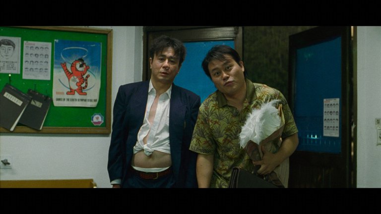 Screen capture from Oldboy