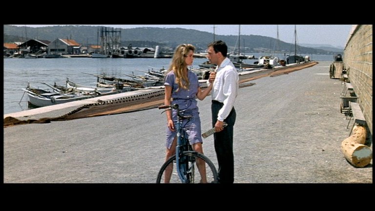 Screen capture from And God Created Woman