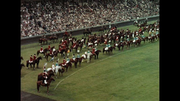 Screen capture from 100 Years of Olympic Films