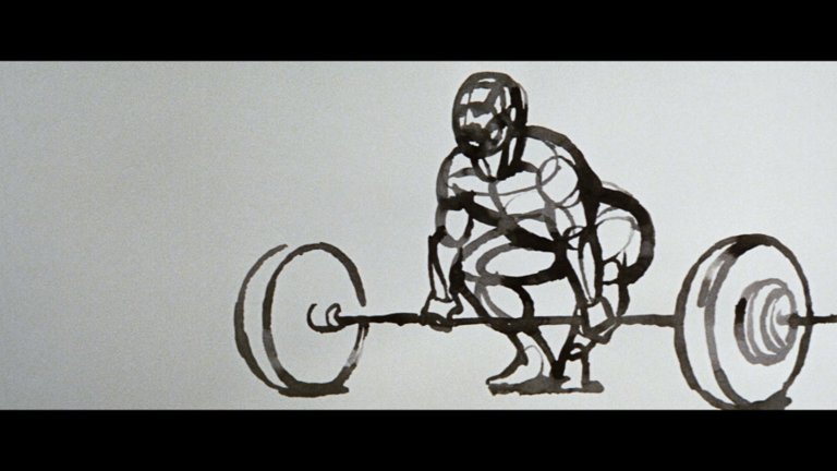 Screen capture from Tokyo Olympiad