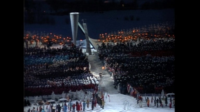 Screen capture from 100 Years of Olympic Films
