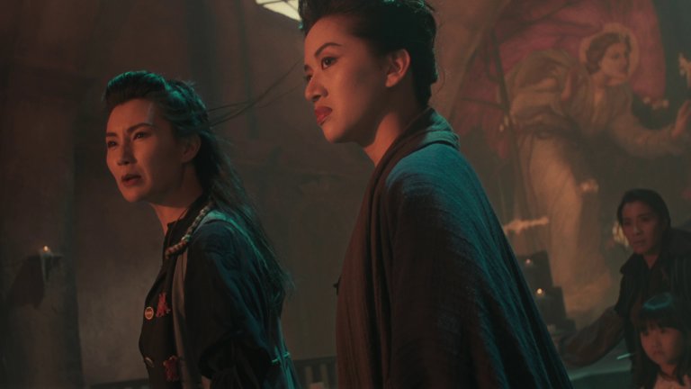 Screen capture from The Heroic Trio / Executioners