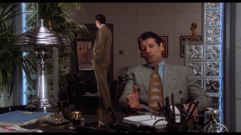 Screen capture from The Player