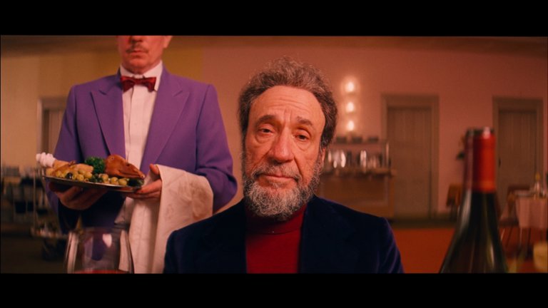 Screen capture from The Grand Budapest Hotel
