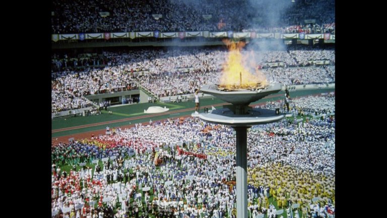Screen capture from 100 Years of Olympic Films