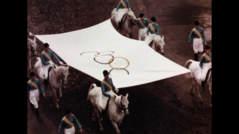 Screen capture from 100 Years of Olympic Films
