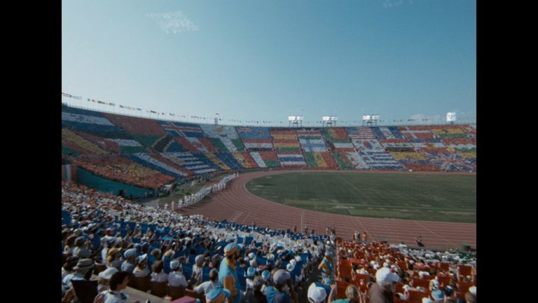 Screen capture from 100 Years of Olympic Films