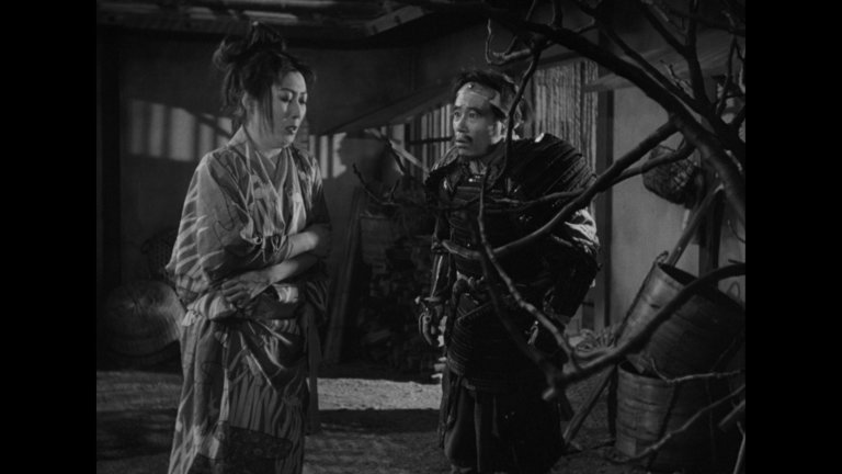 Screen capture from Ugetsu