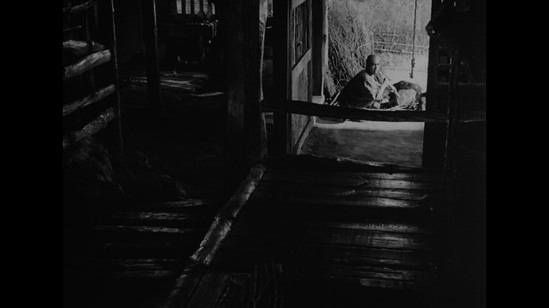 Screen capture from Seven Samurai