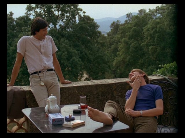Screen capture from La collectionneuse