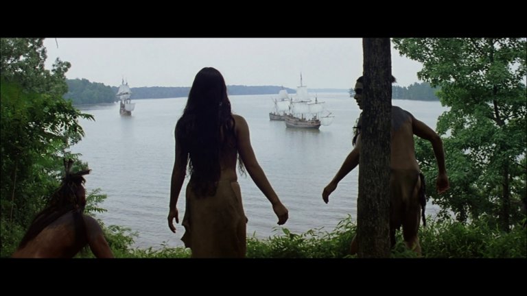 Screen capture from The New World
