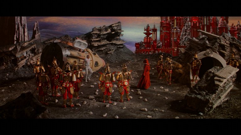 Screen capture from Flash Gordon