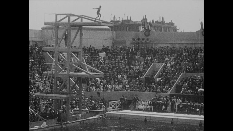 Screen capture from 100 Years of Olympic Films