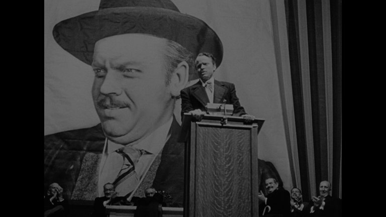 Screen capture from Citizen Kane