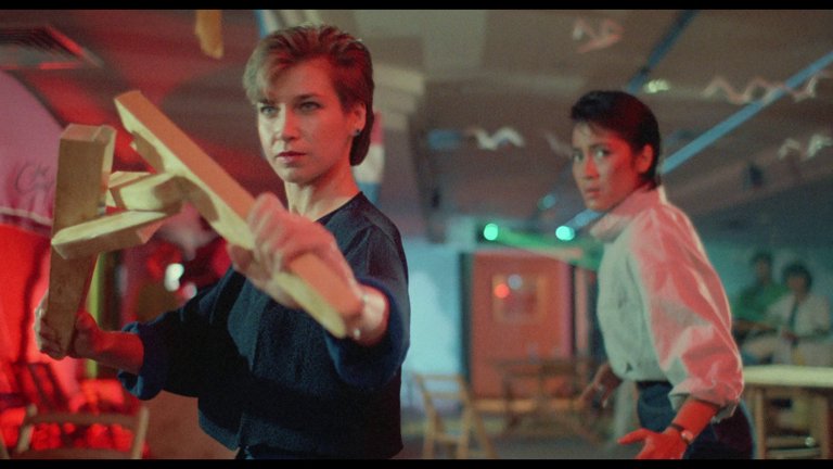 Screen capture from Yes, Madam!