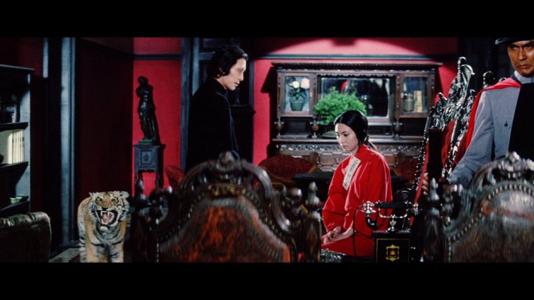 Screen capture from The Complete Lady Snowblood