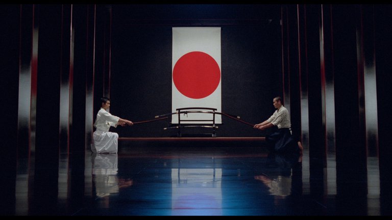 Screen capture from Mishima: A Life in Four Chapters