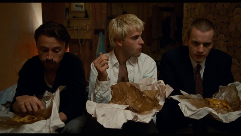 Screen capture from Trainspotting