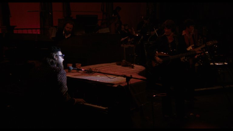 Screen capture from The Last Waltz