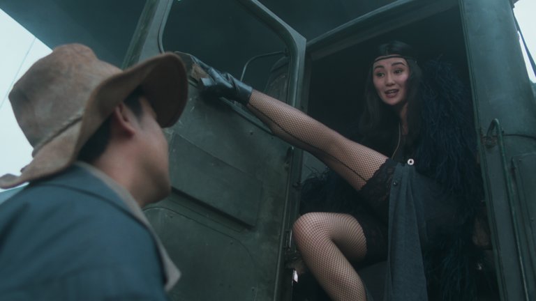 Screen capture from The Heroic Trio / Executioners
