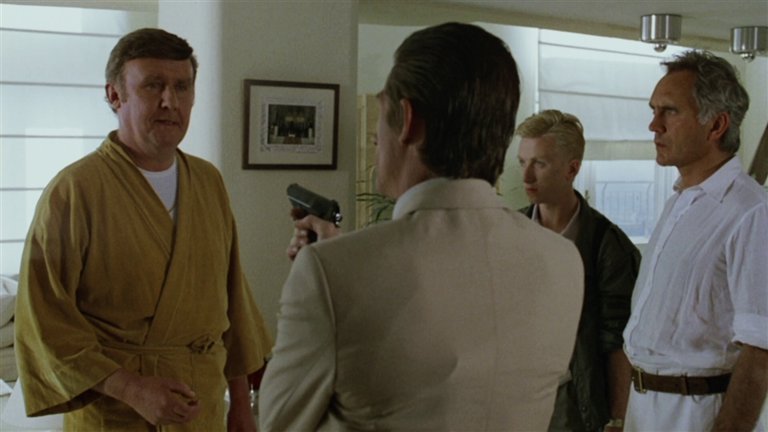Screen capture from The Hit