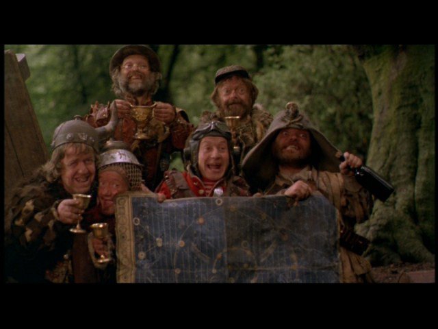 Screen capture from Time Bandits