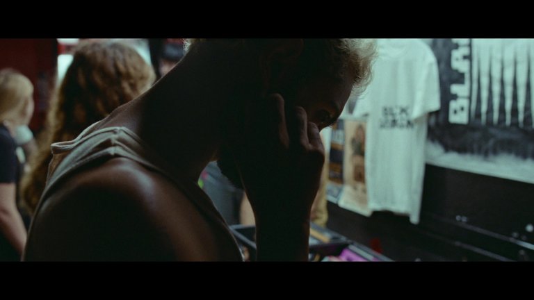 Screen capture from Sound of Metal