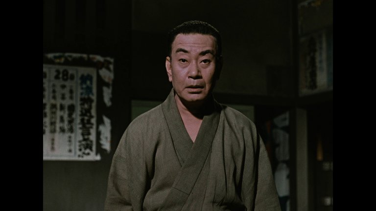 Screen capture from A Story of Floating Weeds / Floating Weeds: Two Films by Yasujiro Ozu