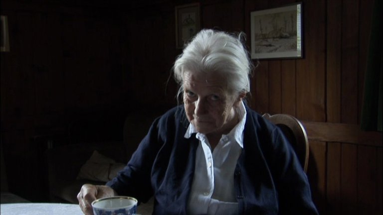 Screen capture from The Woman with the Five Elephants