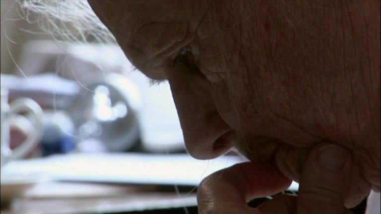 Screen capture from The Woman with the Five Elephants