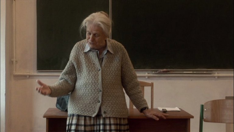 Screen capture from The Woman with the Five Elephants