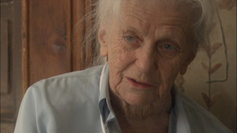 Screen capture from The Woman with the Five Elephants