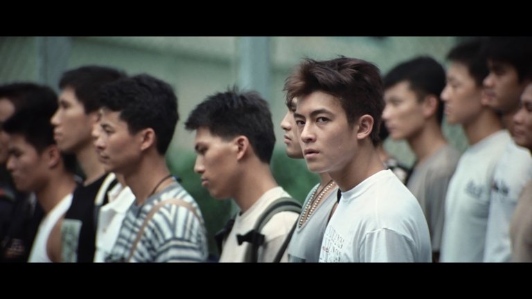 Screen capture from The Infernal Affairs Trilogy