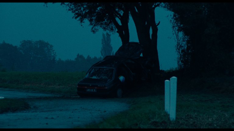 Screen capture from Three Colors: Blue