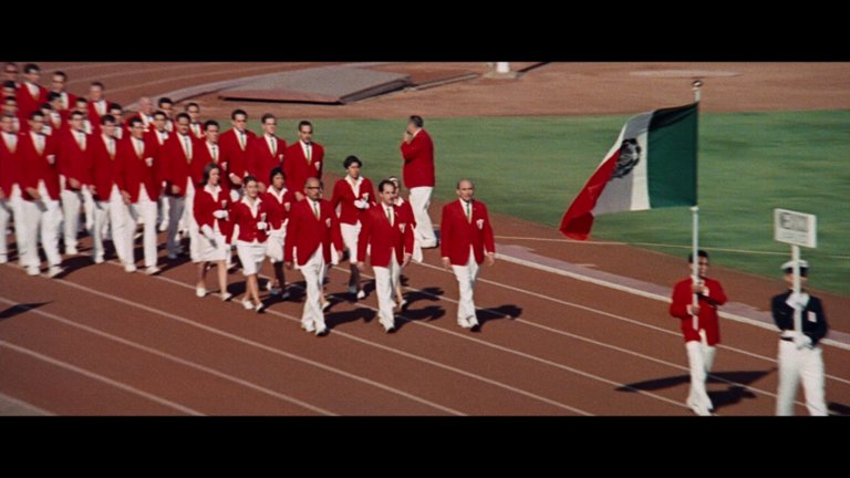 Screen capture from Tokyo Olympiad