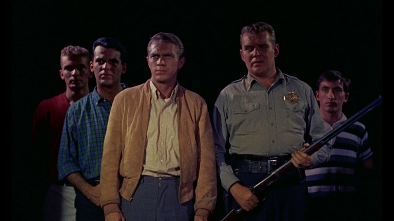 Screen capture from The Blob