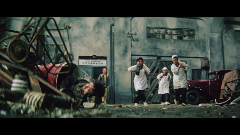 Screen capture from Eighteen Years in Prison