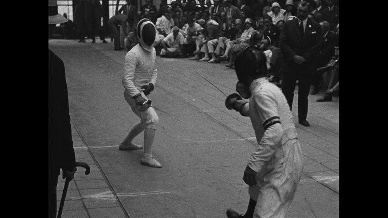 Screen capture from 100 Years of Olympic Films