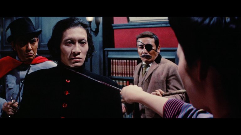Screen capture from The Complete Lady Snowblood