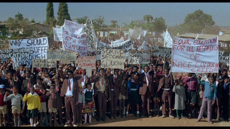 Screen capture from A Dry White Season