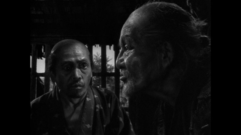 Screen capture from Seven Samurai
