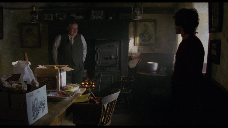 Screen capture from Withnail and I