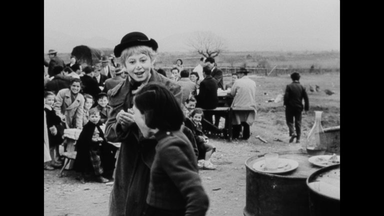 Screen capture from La strada
