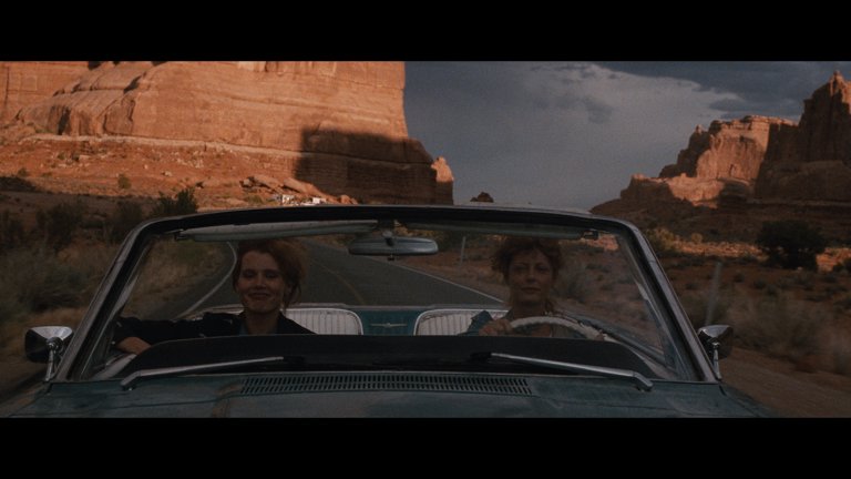Screen capture from Thelma & Louise